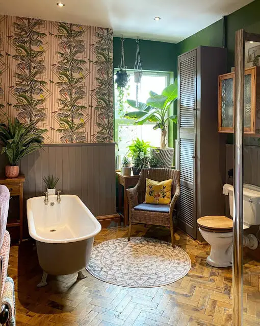 Palm Leaf Wallpaper