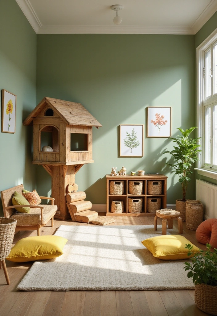 Colorful Kids Play Room Inspirations