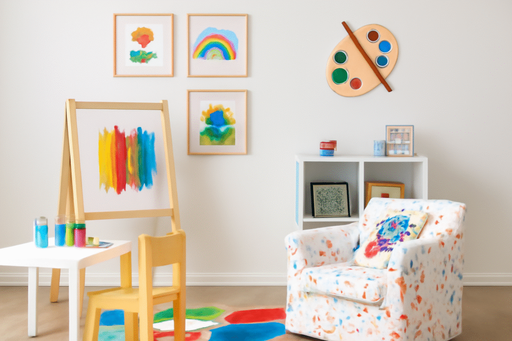 Colorful Kids Play Room Inspirations